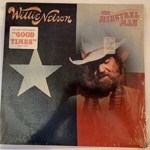 Willie Nelson -‎ The Minstrel Man Vinyl Record